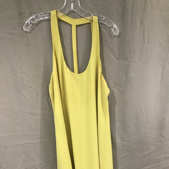 Bcbg asymmetrical lime green dress - Picture 2 of 4